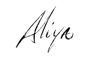 aliya Aliya Black Logo